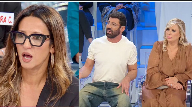Elisabetta Gigante, Gianni Sperti e Tina Cipollari &copy; Canale 5.