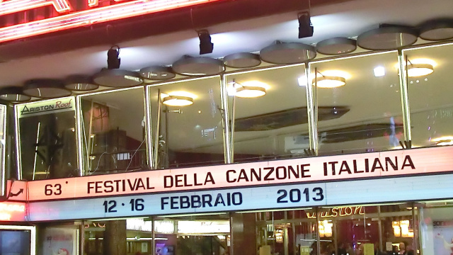 File:Festival di Sanremo 16 febbraio 2013.JPG - Wikimedia Commons &copy; Creative Commons
