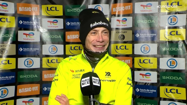 Jonas Vingegaard, favorito del Giro d'Italia - &copy; Screenshot Eurosport