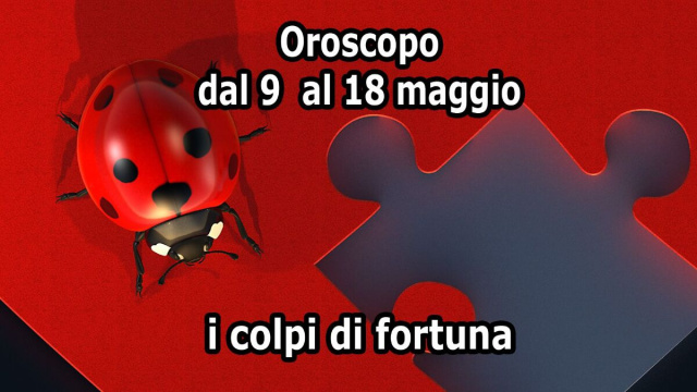 Locandina per l'oroscopo dei colpi di fortuna - &copy; Copilot IA.