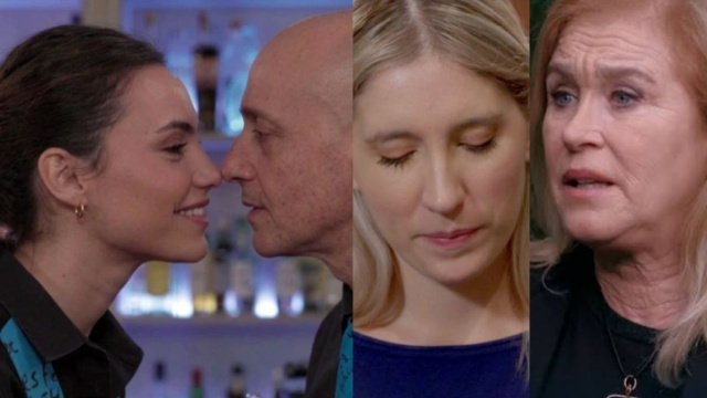 Lorenza, Diego, Ida e Ornella - screenshot &copy; Un posto al sole
