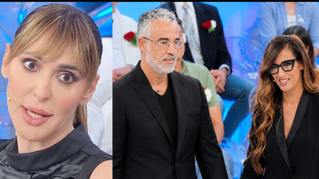 Simona Cannata, Sebastiano Mignosa ed Elisabetta Gigante &copy; Canale 5.