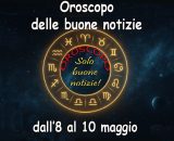 Locandina per l'oroscopo delle buone notizie 8-10 maggio 2026 - &copy; Pixabay AI