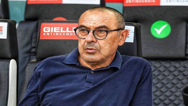 Maurizio Sarri, suggestione ritorno al Napoli in caso di addio di Antonio Conte. (Foto: profilo Instagram @Skysport)