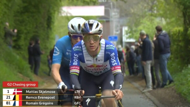 Remco Evenepoel - &copy; Screenshot Eurosport