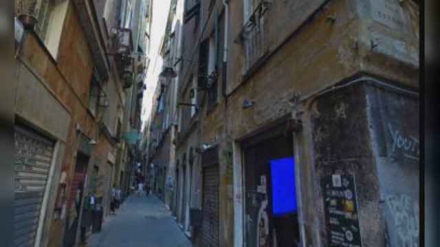 Genova: 60 saracinesche nel centro storico "affidate" ai pittori ... &copy; Creative Commons