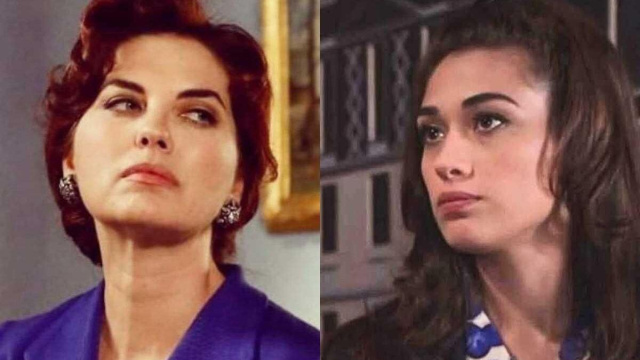 In foto Adelaide e Rosa nella soap &copy; Rai 1