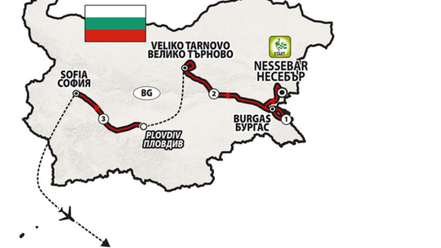 Le tappe del Giro d'Italia in Bulgaria - &copy; RCS Sport
