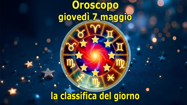 Locandina per l'oroscopo di gioved&igrave; 7 maggio 2026 - &copy; Pixabay AI.