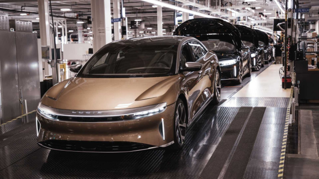 Lucid Motors inizia ufficialmente la produzione della sua berlina ... &copy; Creative Commons