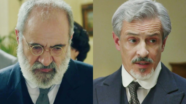 Romulo e Cristobal nella scena di nozze &copy; La Promessa