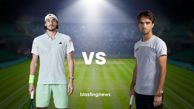 Stefanos Tsitsipas e Tomas Machac. &copy; Blasting News