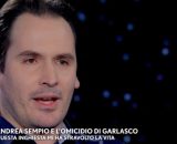Andrea Sempio in uno screenshot di Verissimo.