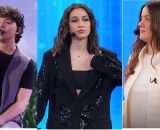 In foto Lorenzo, Angie ed Elena ad Amici &copy; Mediaset