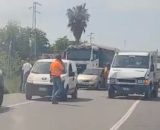 Incidente sulla Statale 106 - &copy; Associazione "Basta Vittime Sulla Strada Statale 106