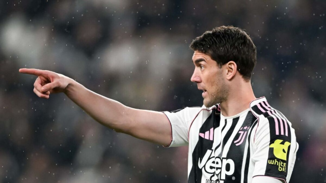 Dusan Vlahovic, attaccante della Juventus. Foto &copy; Juventus FC