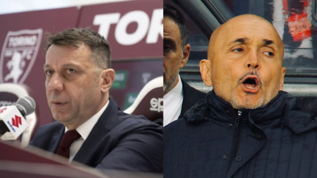 Roberto D'Aversa e Luciano Spalletti.