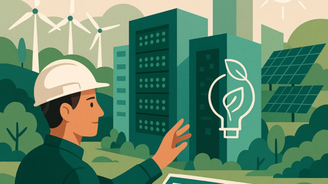 The key to a sustainable digital economy is data center operators ... &copy; Creative Commons