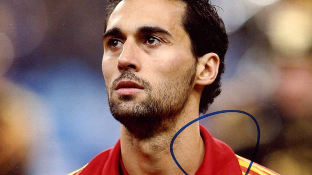 &Aacute;lvaro Arbeloa autograph  In-Person signed photograph da Arbeloa ... &copy; Creative Commons