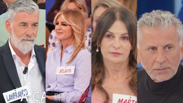 Lanfranco, Atlanta, Marina e Marco - screenshot &copy; Canale 5