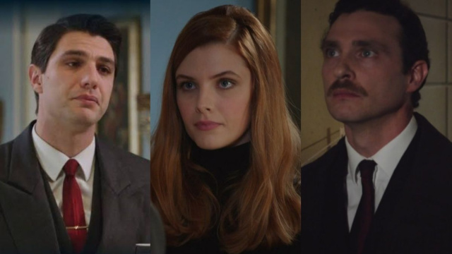 Marcello, Odile e Cesare - screenshot © Rai.
