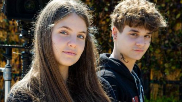 Cristina e Leo - screenshot &copy; Un posto al sole