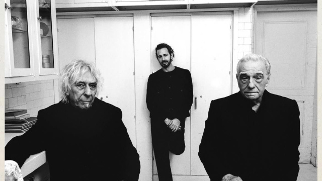 John Cale, Marc Jacobs and Martin Scorsese pose for the cover art ... &copy; Creative Commons