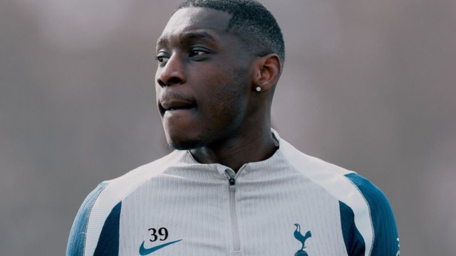 Randal Kolo Muani, attaccante del Tottenham. Foto &copy; Tottenham