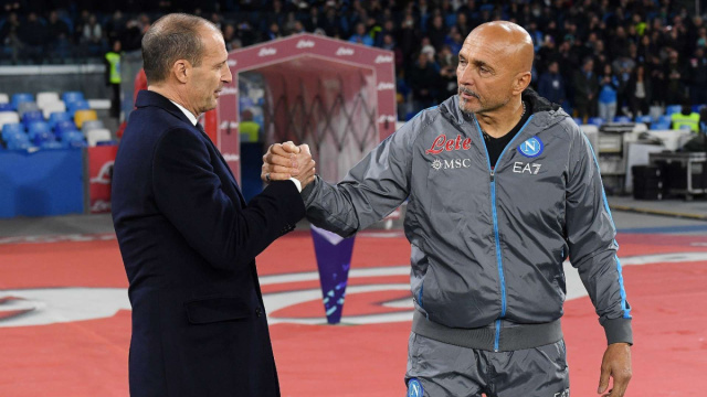 Screenshot &copy; Sky Luciano Spalletti e Massimiliano Allegri