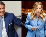 Giuseppe Conte e Giorgia Meloni (&copy; Facebook)