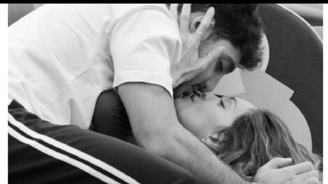 Helena Prestes e Javier Martinez &copy; Instagram.