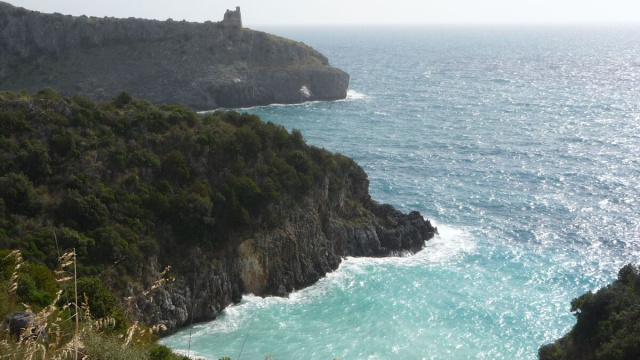 Spiaggia del Pozzallo a Lentiscosa, frazione del comune di Camerota