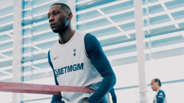 Kolo Muani, attaccante del Tottenham. Foto &copy; Tottenham