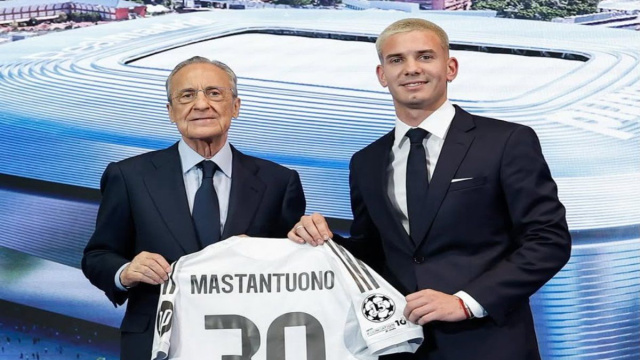 Franco Mastantuono (18) obiettivo comune per Inter e Juventus? (Foto: &copy; profilo Instagram ufficiale Real Madrid).