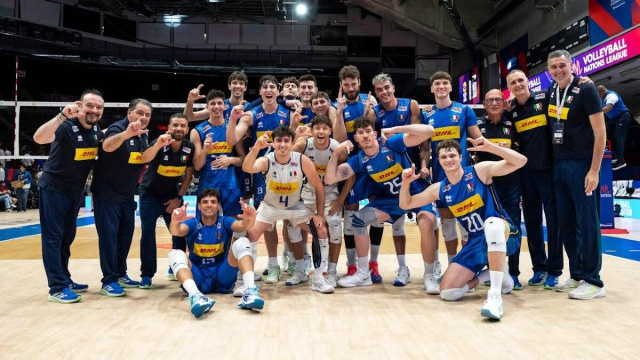 Nazionale italiana di pallavolo &copy; Pagina Facebook ufficiale della Federazione Italiana Pallavolo