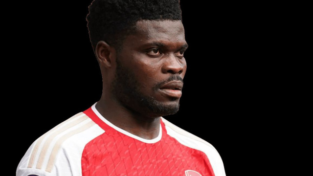 Thomas Partey Arsenal football render - FootyRenders &copy; Creative Commons