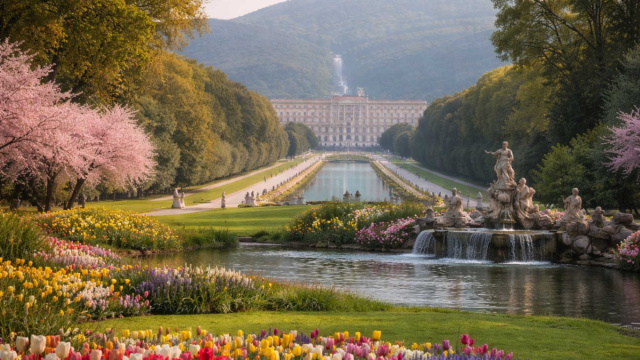 Fioriture primaverili Reggia di Caserta: guida ai giardini in fiore &copy; Creative Commons