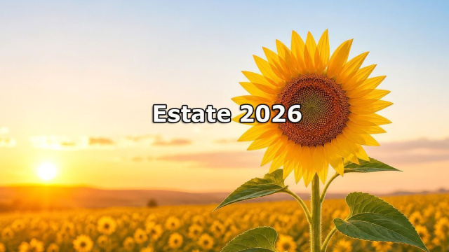Locandina per l'oroscopo dell'estate 2026 - &copy; Pixabay.