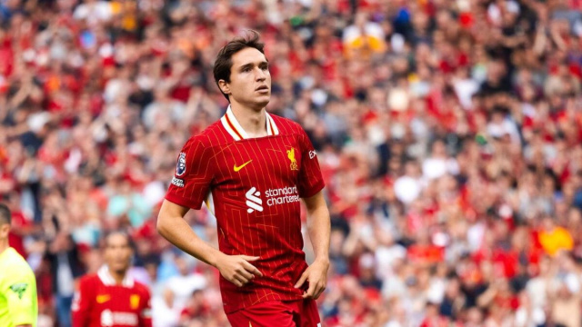 Federico Chiesa, attaccante del Liverpool. Foto &copy; Liverpool
