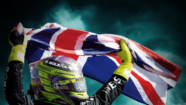 Lewis Hamilton F1 2024 (vincitore del GP di Gran Bretagna ... &copy; Creative Commons