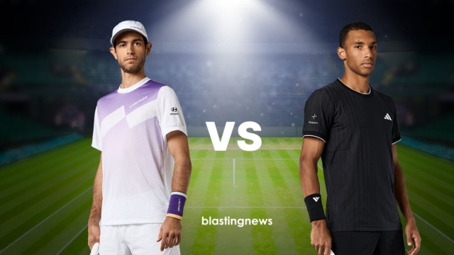 Nuno Borges e Felix Auger-Aliassime. &copy; Blasting News
