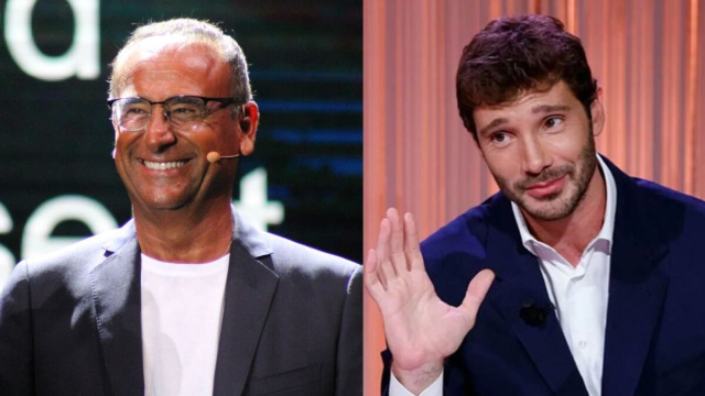Carlo Conti e Stefano De Martino.