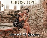 Locandina per l'oroscopo di gioved&igrave; 25 giugno 2026 - &copy; Gemini IA.