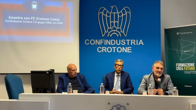 Confindustria Crotone ospita Gianni Vrenna - &copy; FcCrotone.It