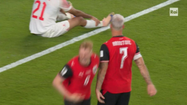 Marko Arnautovic (Screenshot Rai).