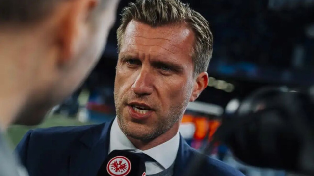 Markus Krosche ds dell'Eintracht di Francoforte. Foto &copy; Eintracht di Francoforte