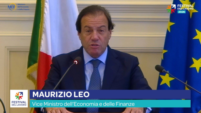 Videomessaggio di Maurizio Leo, Vice Ministro dell'Economia e ... &copy; Creative Commons