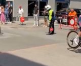 La caduta di Urska Zigart - &copy; Screenshot Eurosport