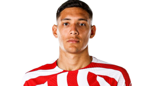 Nahuel Molina, terzino dell'Atletico Madrid. Foto &copy; Atletico Madrid