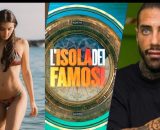 Zeudi Di Palma, il logo dell'Isola dei famosi e Francesco Chiofalo &copy; Instagram.